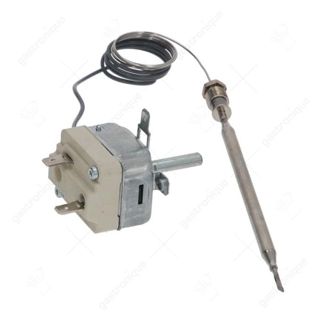 thermostaat t.max. 185°C instelbereik 101-185°C 1-polig 1NO 16A voeler ø 6mm voeler L 133mm - Thumbnail 1