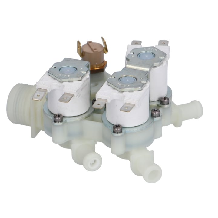 magneetventiel met flowmeter