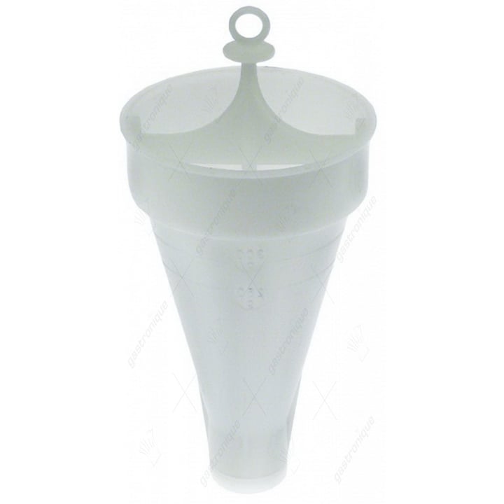 funnel for salt intake
