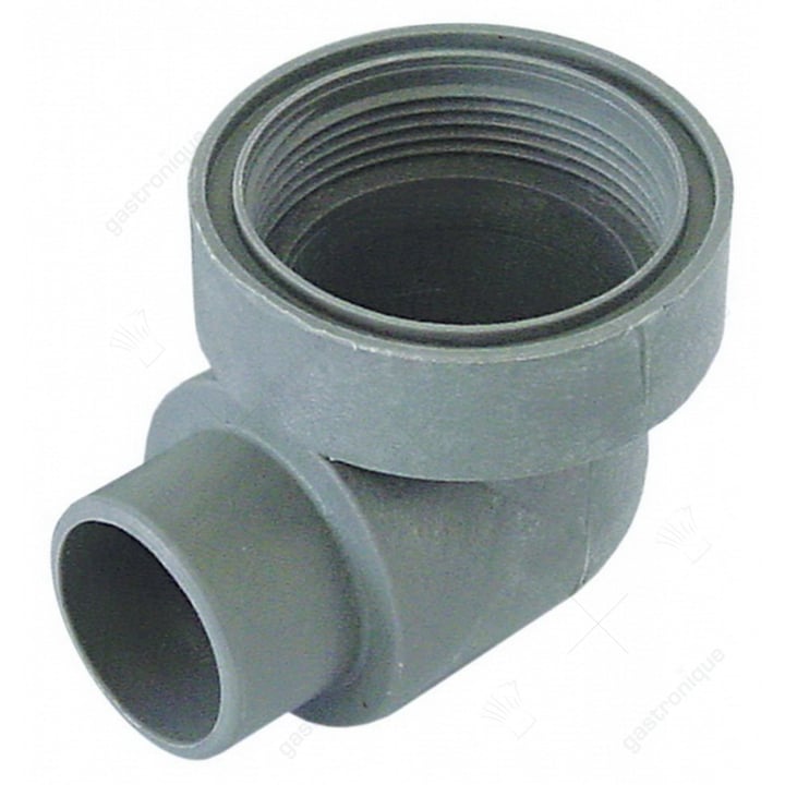 drain hose-end elbow fitting