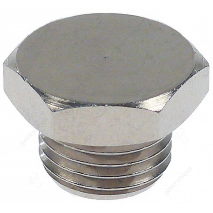 cap ø 1/4"m nut 17 mm h12.5