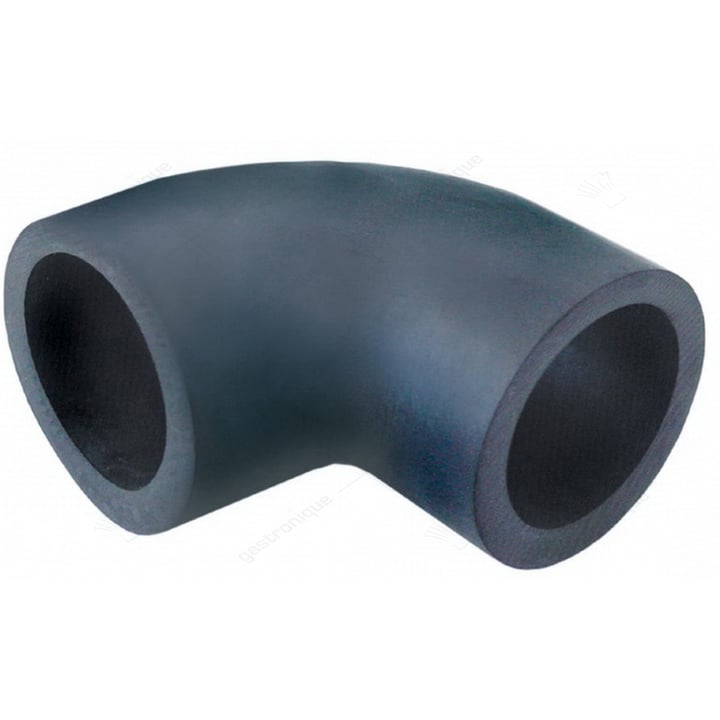 vormslang eindstuk A binnen ø 60mm eindstuk B binnen ø 60mm spoeltechniek L-vorm