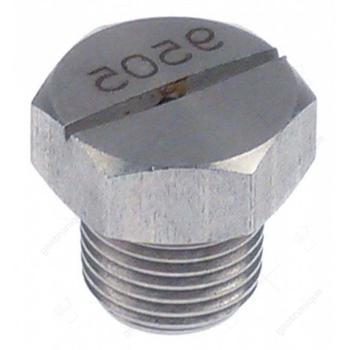 Aufrollsprühdüse Einbauposition oben/unten H 5mm Gewinde 1/8" SB 13 Identifikationsnummer 9505