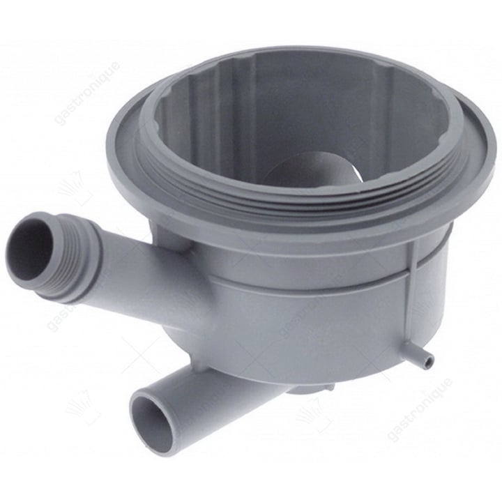 Ansaug-/Ablaufteil OD ø 158mm H 130mm ID ø 115mm Schlauch ø 30/43mm