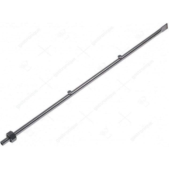 naspoelarm inbouwpositie boven/onder L 590mm sproeiers 2 compleet met sproeier draad 1/2"
