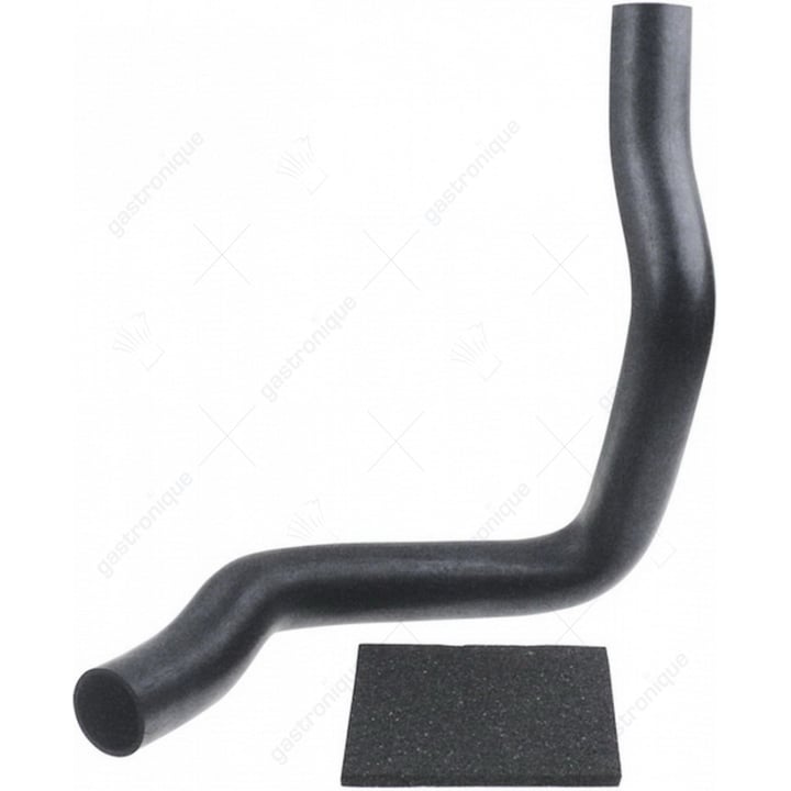 vormslang ID ø 50mm OD ø 58mm L 630mm voor afvoer EPDM spoeltechniek zwart
