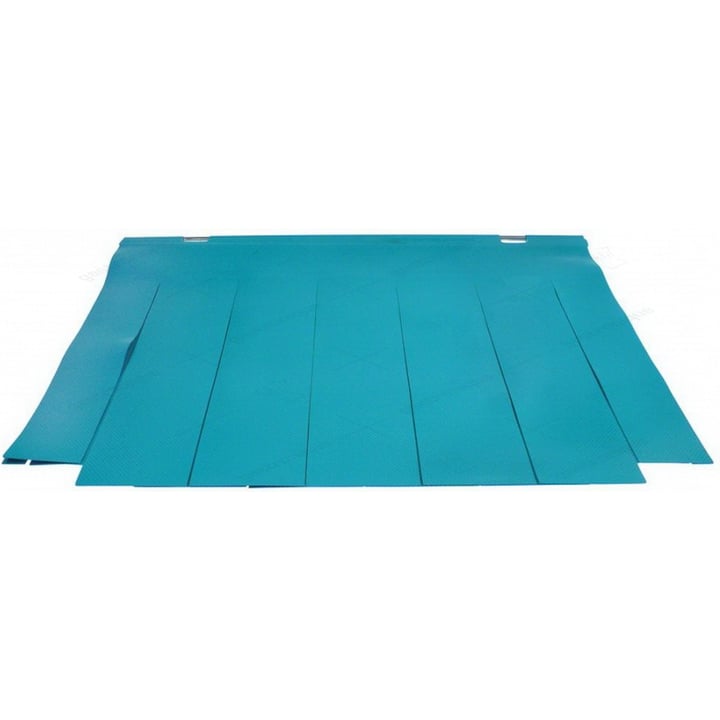 gordijn B 650mm H 520mm compleet met stang materiaaldikte 1,5mm voor inlaatzone