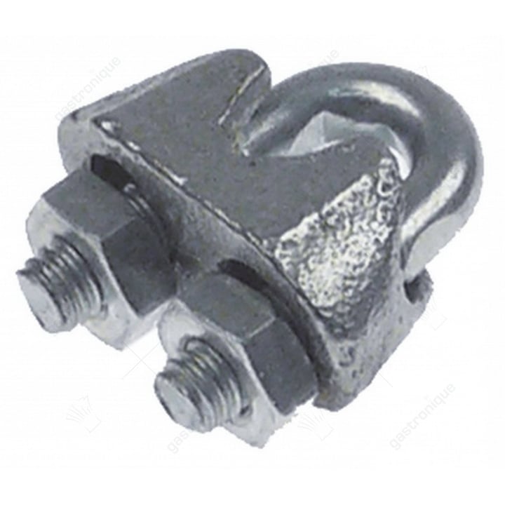 kabelklem draad ø 5mm RVS 