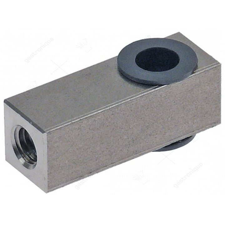 lager voor deur links schroefdraad ø 8,3mm L 40mm inbouwpositie boven