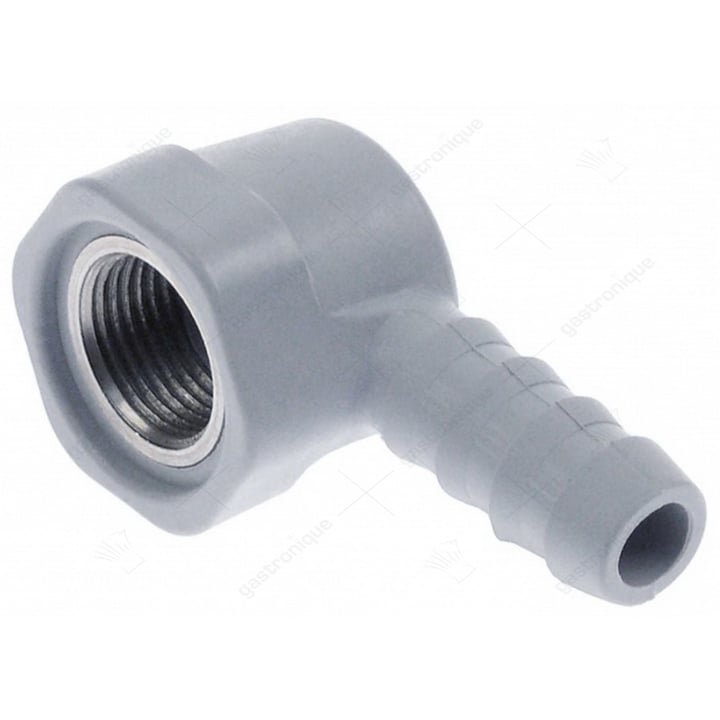 naspoelarmhouder inbouwpositie boven/onder draad 3/8" slang ø 11,5mm