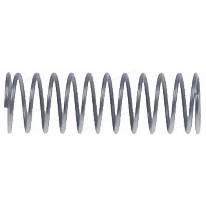 drukveer ø 6,6mm L 20,5mm draad ø 0,5mm windingen 11