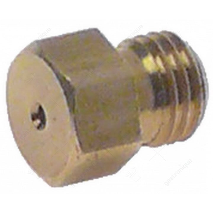 nozzle m6x0.75 hole ø 1.0 mm