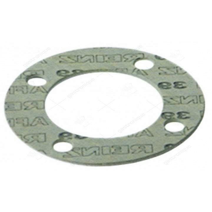 pakking fiber D1 ø 56mm D2 ø 95mm materiaaldikte 2mm gat ø 10mm LA 54mm