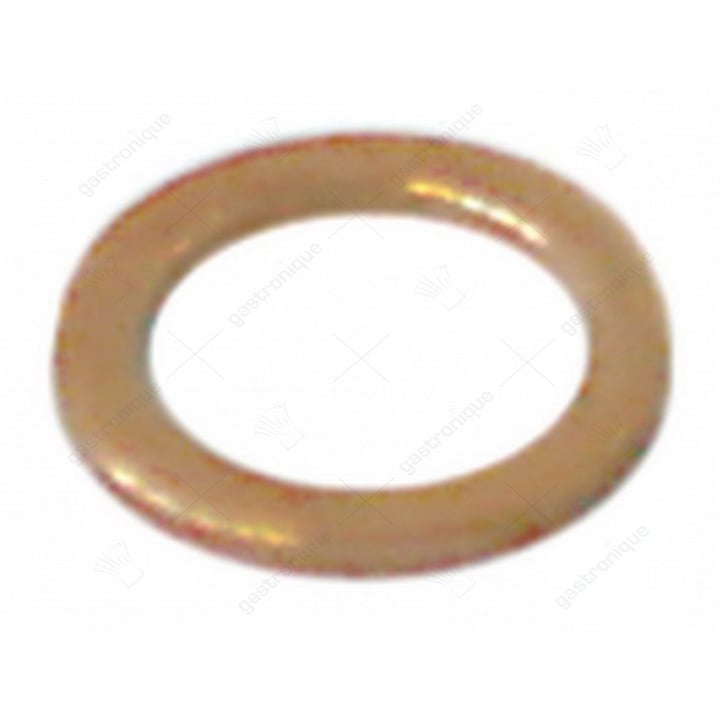 platte pakking in koper ø 14x10x1 mm