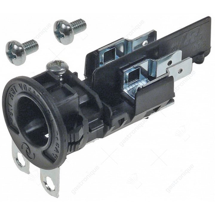 grommet with terminal block 2-poles