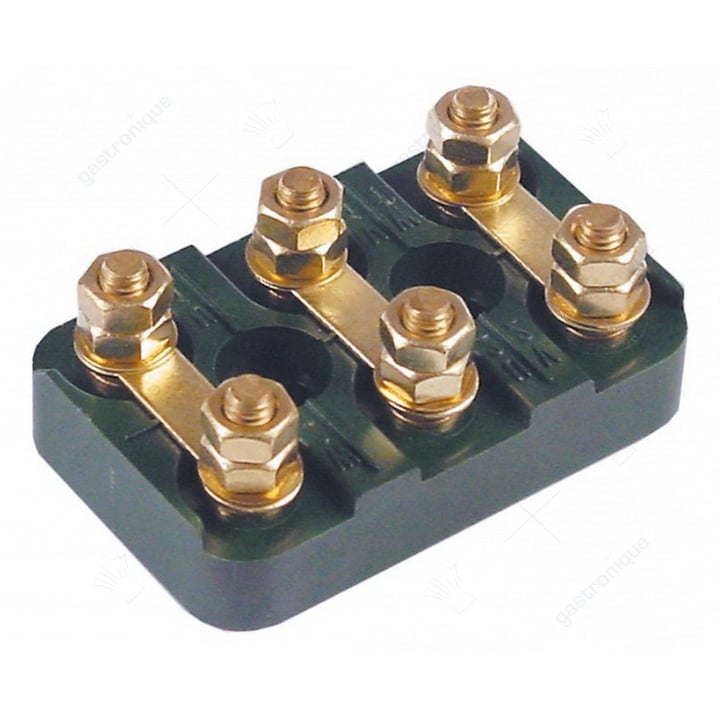 terminal block black 70x45x15 mm