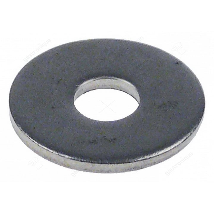 onderlegring ID ø 7mm OD ø 20,8mm materiaaldikte 1,9mm RVS vpe 1stuk voor draad M6