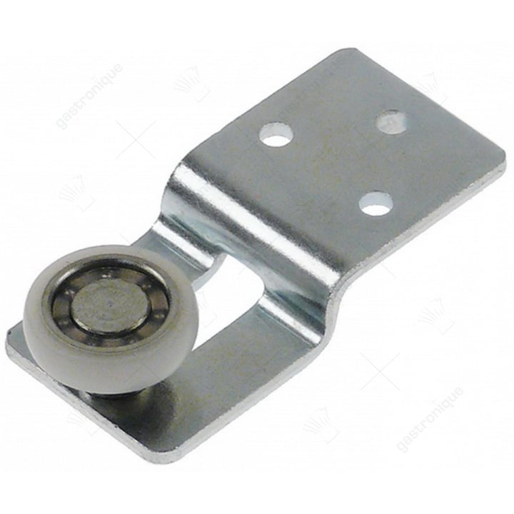 loopwiel wals ø 22mm 6mm met houder inbouwpositie rechter deur (links)