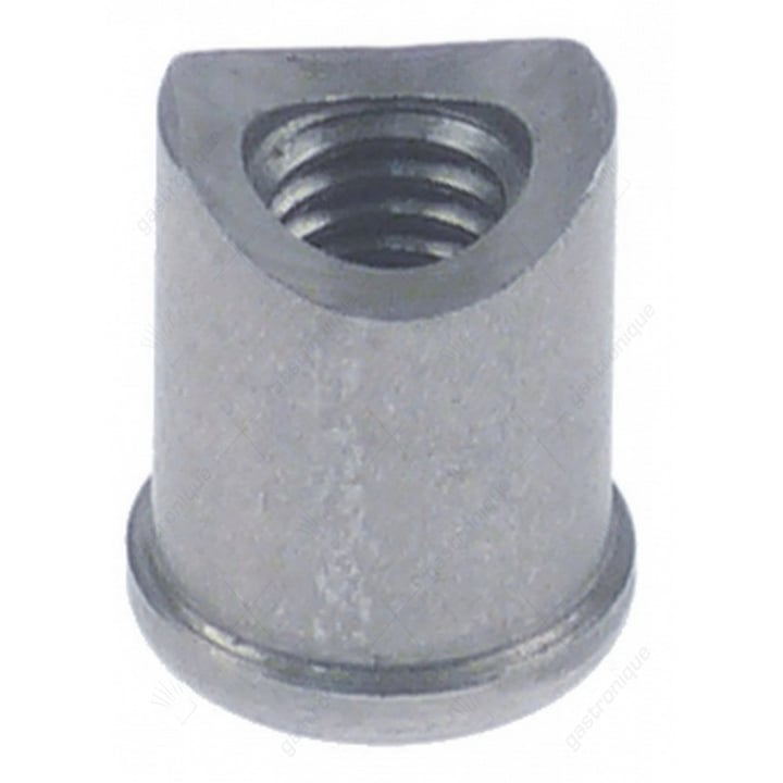 schroefdraadstuk L 13,5mm voor espagnolettesluiting D1 ø 11mm D2 ø 10mm
