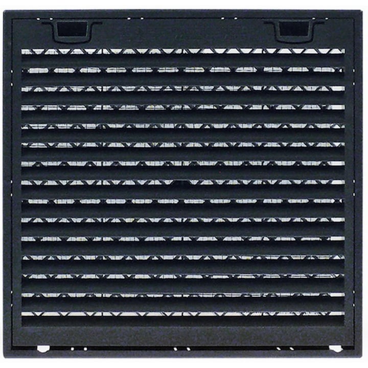 afdekking voor luchtaanzuiging met filter L 260mm B 22mm H 252mm inbouwpositie voorkant