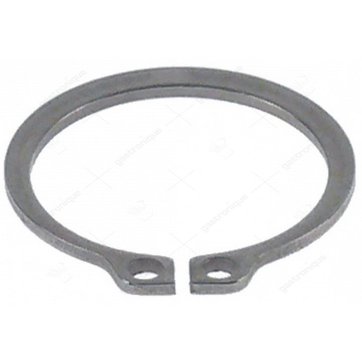 Sicherungsschacht ø 28mm Materialstärke 1,5mm Edelstahl DIN 471