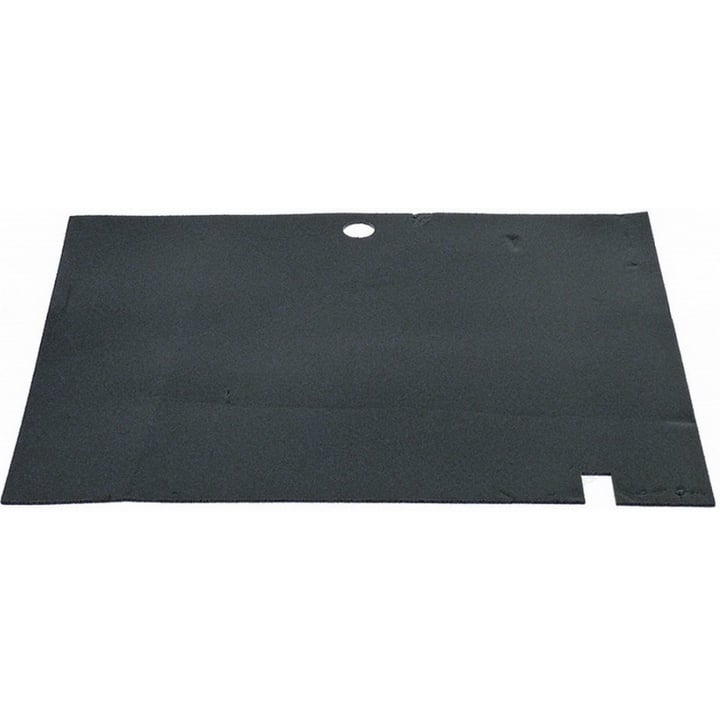 isolatie voor boiler L 455mm B 395mm dikte 2mm 