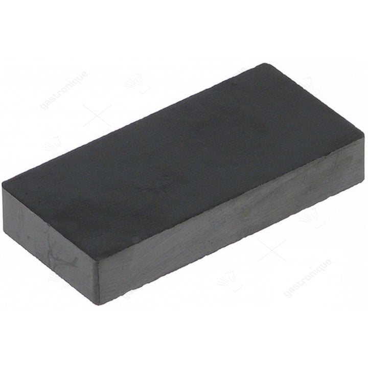magneet  L 49mm H 8mm B 24mm 