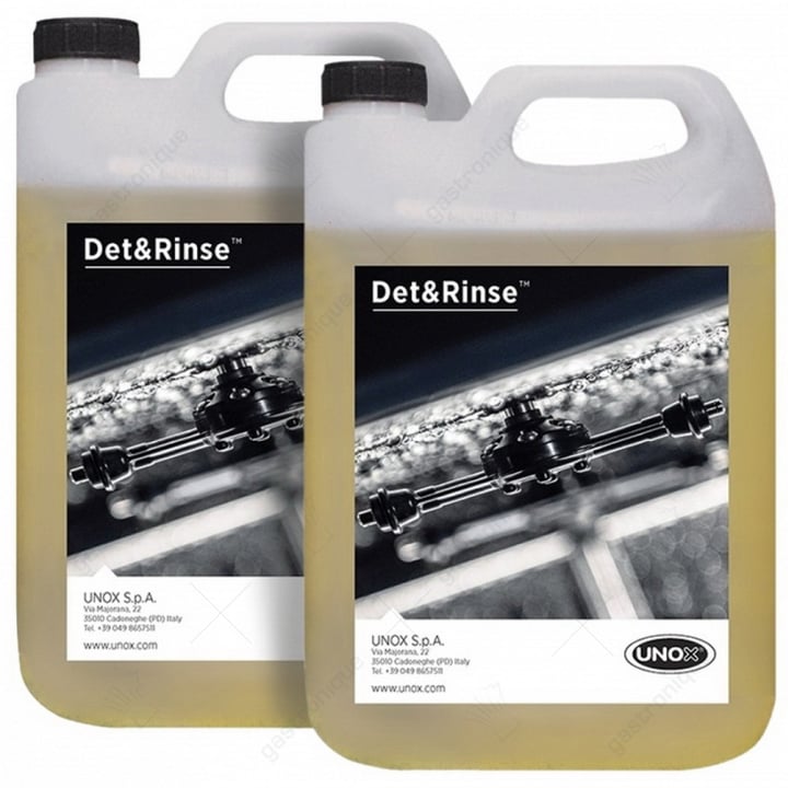 oven detergent unox det&rinse 5l - 2pcs