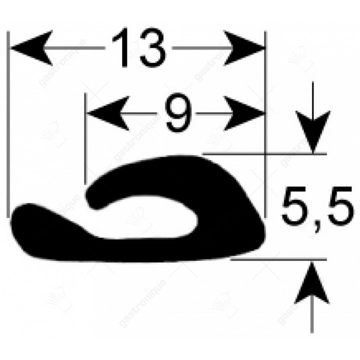 glass top/bottom gasket