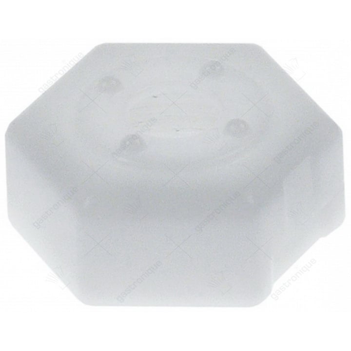moer L 32mm B 32mm H 25mm draad M26x1,5 SB 32 kunststof