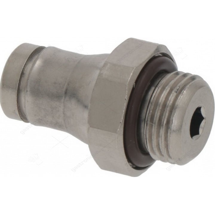 fitting straight ø 1/8"m - 4 mm