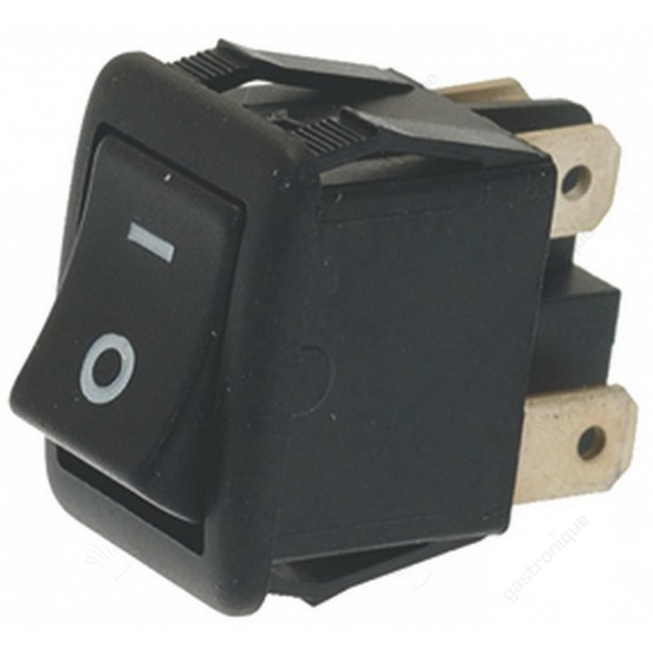 schakelaar 5501204 INTERRUTTORE BIPOLARE NERO 10A 250V