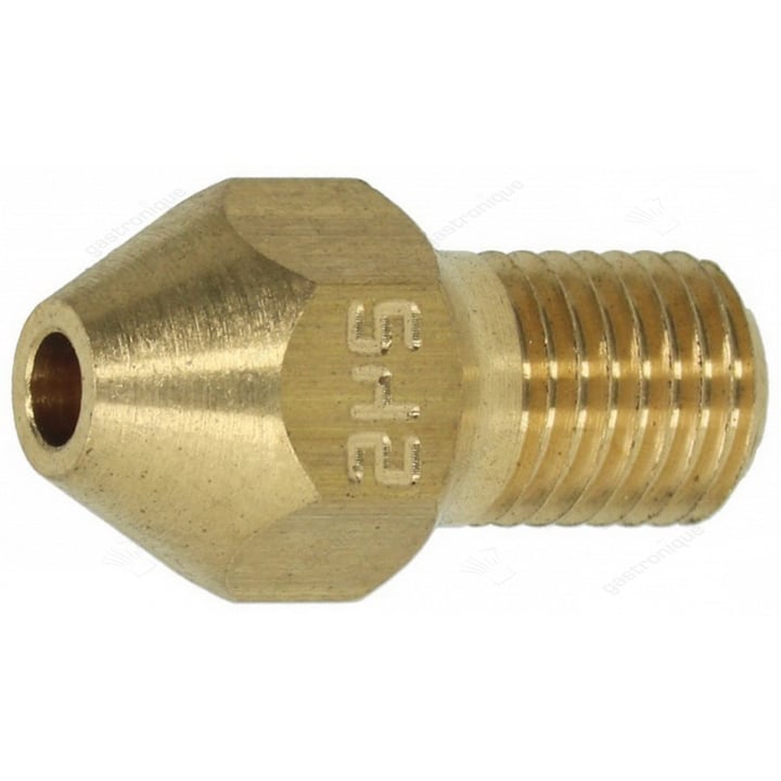 gas jet m6x0.75 ø 2.45 mm