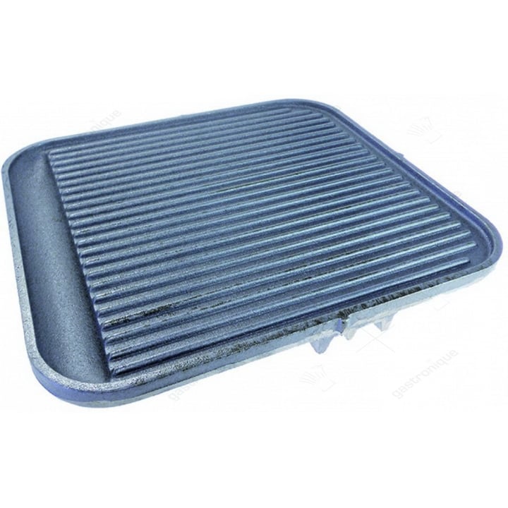 Grillplatte gerippt 330x300x15 mm