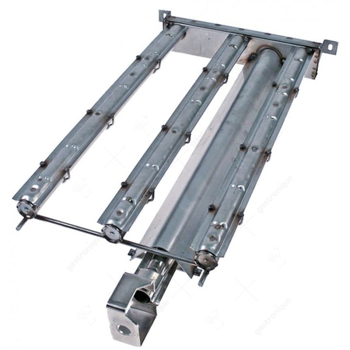 Stabfeuer 3-Reihen L 610mm B 280mm H 60mm Lavasteingrill