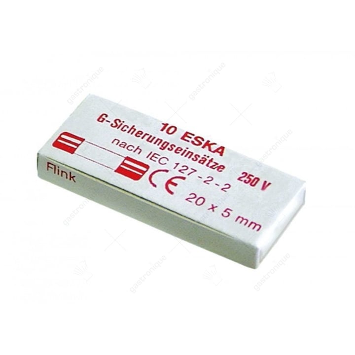 SICHERUNG SCHNELL ø 5x20 mm - 10 STK