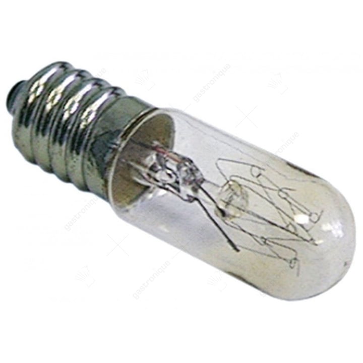 gloeilamp fitting E14 6/10W 230V ø 16mm L 51mm glas L 31mm