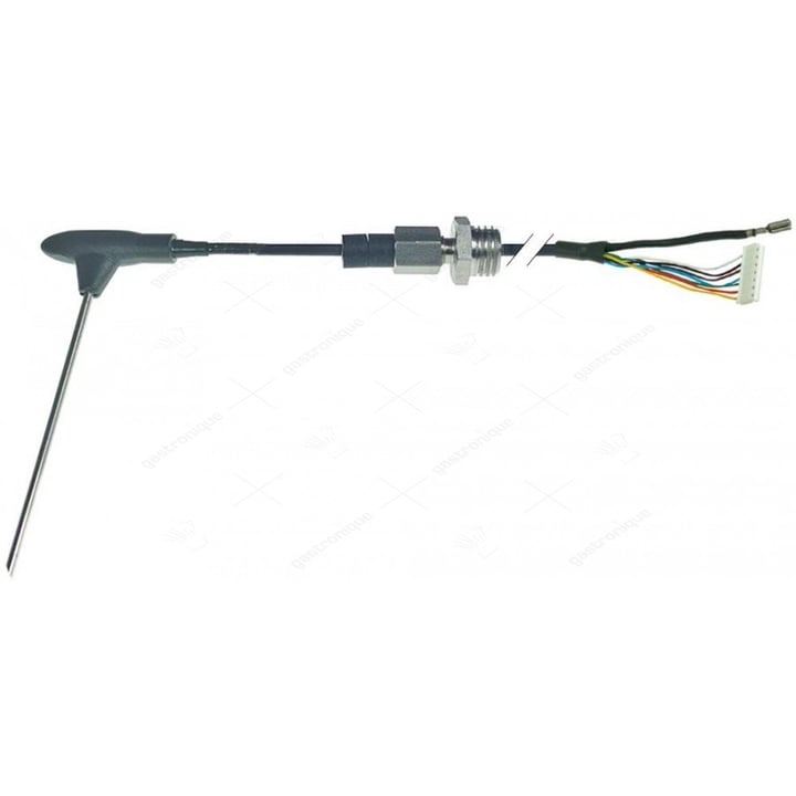 kerntemperatuurvoeler thermokoppel K (NiCr-Ni) kabel PTFE voeler -40 tot +250°C