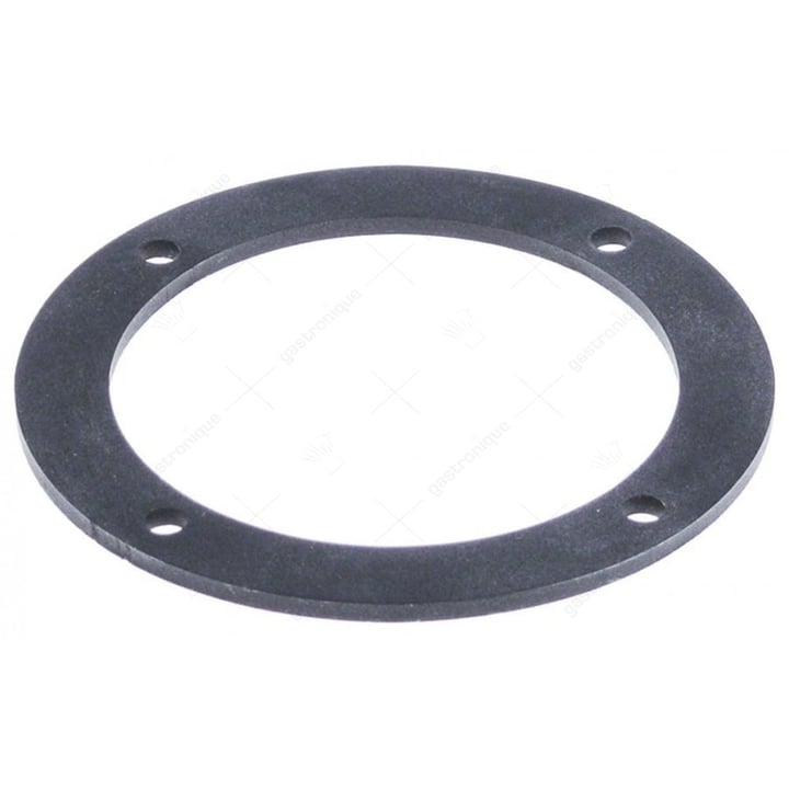 pakking D1 ø 110mm D2 ø 82mm materiaaldikte 3mm met 4 schroefgaten flens