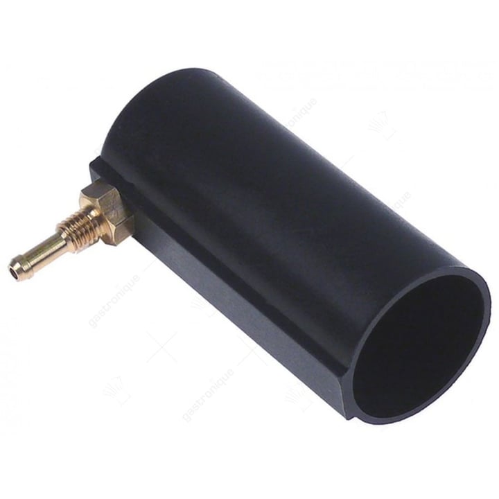 Luftkammer ø 39mm H 90mm Gewinde M8 Schlauch ø 6mm Kunststoff
