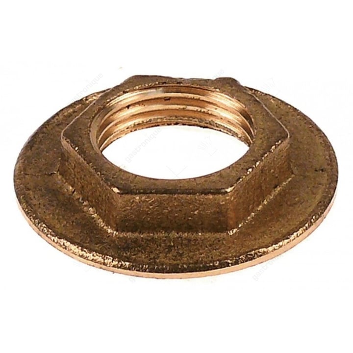 contre-ecrou en laiton 1/2"