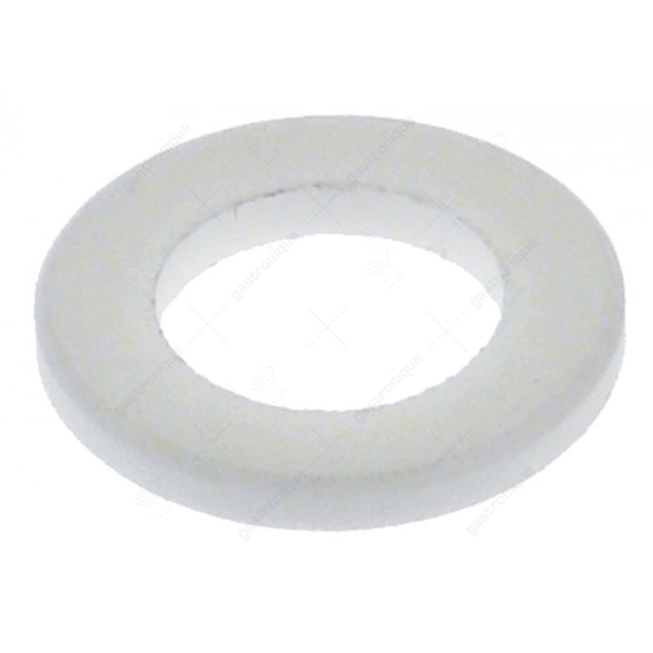 Flachdichtung PTFE OD ø 17mm ID ø 10mm Materialstärke 2mm