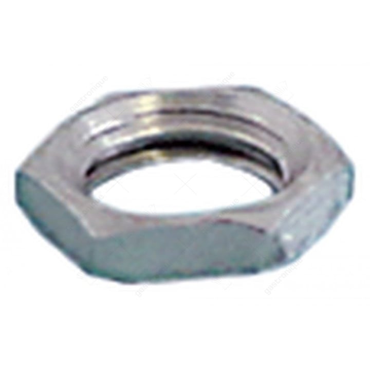 moer draad M12x1,75 H 4mm SB 16 RVS vpe 1stuk voor snapsluiting