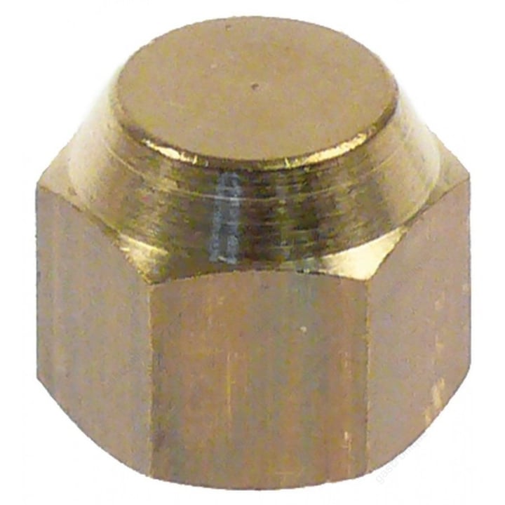 Eindkap draad 1/4" koper SB 16