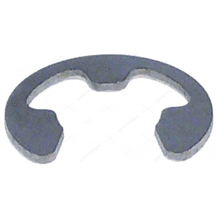 zekering E D1 ø 9mm D2 ø 18mm RVS DIN 6799 dikte 1,1mm voor schacht ø 10-14mm