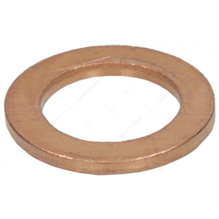 vlakpakking koper OD ø 10mm ID ø 6mm materiaaldikte 1mm vpe 10stuk