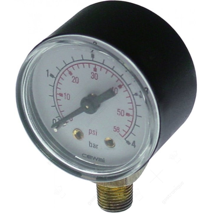 MANOMETER 0-4 BAR 1/8"M
