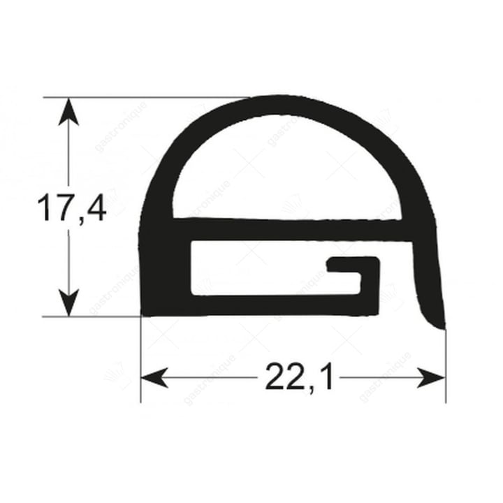 TÜREN GUMMI 650x470 mm