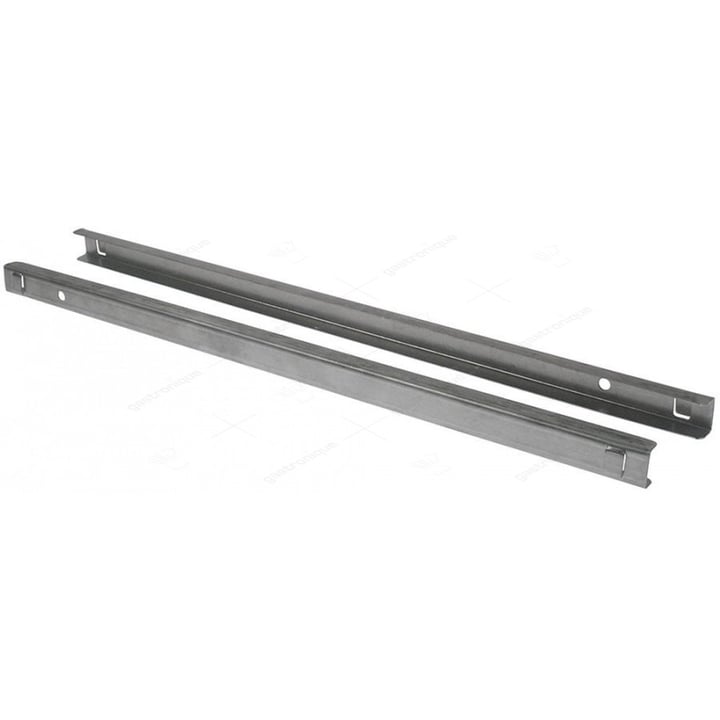 geleiderail per paar L 562mm B 15mm binnenhoogte 24mm haakbreedte 12mm