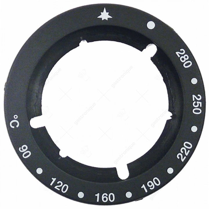 knopsymbool ø 94mm 90-280°C